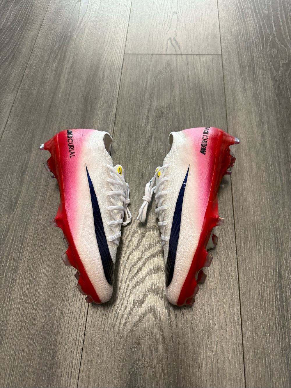 Nike Zoom Mercurial Vapor 16 Elite FG LV8 “University Red” Sz 6.5 HV3757-600